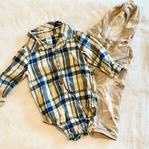 6-9 Months Onesie Bundle of 2